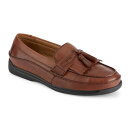 【送料無料】 ドッカーズ メンズ スリッポン・ローファー シューズ DockersR Sinclair Men's Loafers Antique Brown