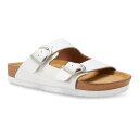 【送料無料】 イーストランド レディース サンダル シューズ Eastland Cambridge Women's Slide Sandals White