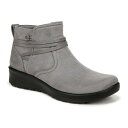 【送料無料】 ビジーズ レディース ブーツ・レインブーツ シューズ Bzees Guest Women's Ankle Boots Graphite Fabric