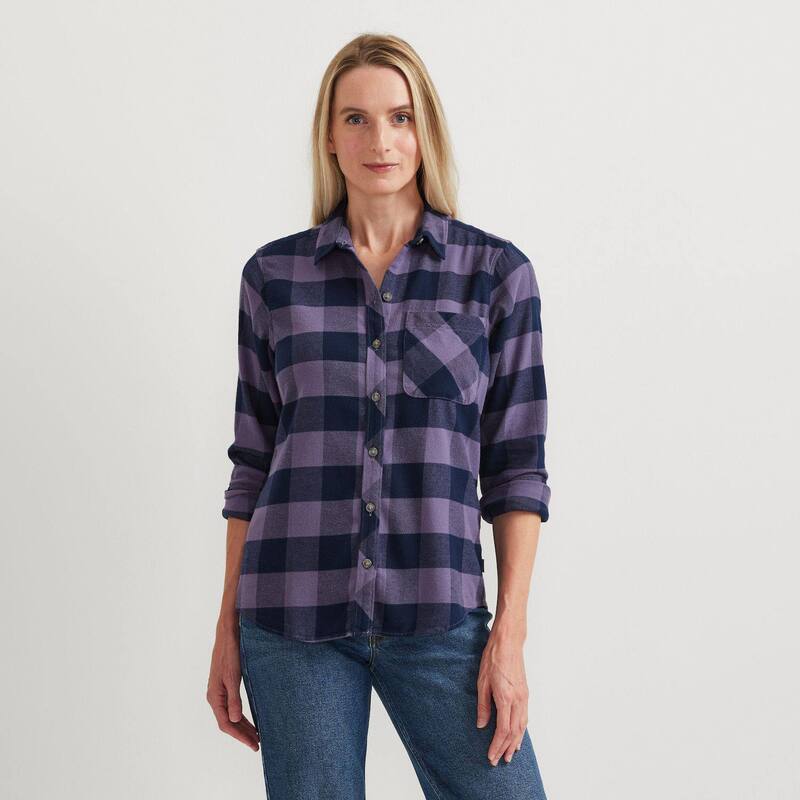 楽天ReVida 楽天市場店エディー バウアー レディース トップス シャツ Women's Eddie Bauer Field Flex Flannel Shirthistle