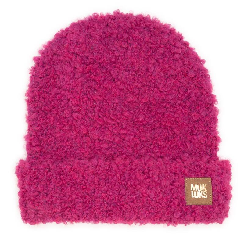 ReVida ŷԾŹ㤨֥९륯 ǥ ꡼ ˹ Women's MUK LUKSolid Boucle Beanie Fuchsia ե塼פβǤʤ6,980ߤˤʤޤ