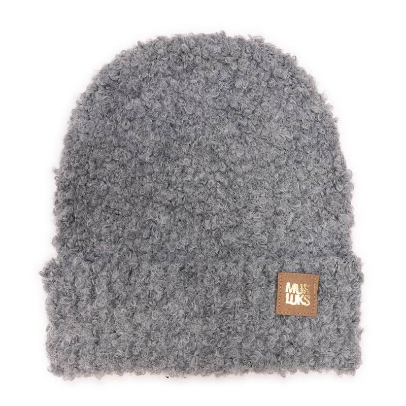 ReVida ŷԾŹ㤨֥९륯 ǥ ꡼ ˹ Women's MUK LUKSolid Boucle Beanie Gray 졼פβǤʤ6,980ߤˤʤޤ