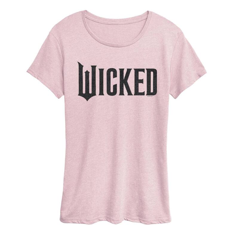 アニメキャラクター レディース トップス Tシャツ ロゴ グラフィック Licensed Character Women's Wick..