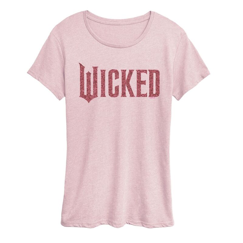 アニメキャラクター レディース トップス Tシャツ ロゴ グラフィック Licensed Character Women's Wick..