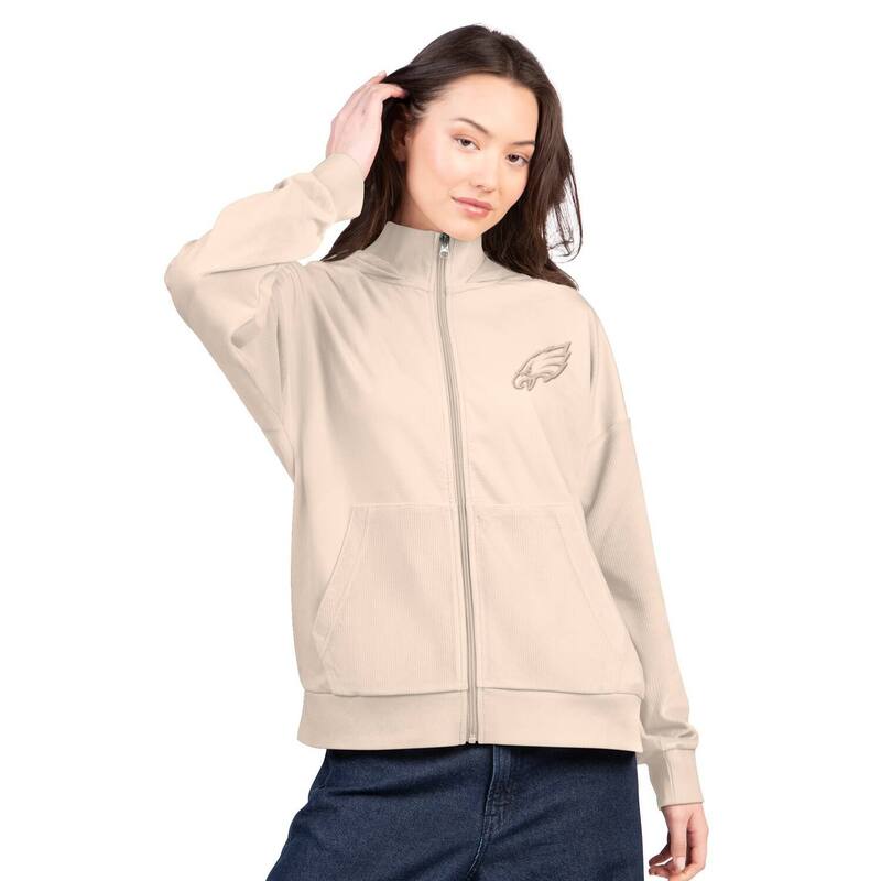 ジースリー フォーハー バイ カール バンクス レディース トップス Tシャツ パーカー Women's G-III 4Her by Carl Banks Tan Philadelphia Eagles Rookie Full-Zip Hoodieag Multi マルチカラー