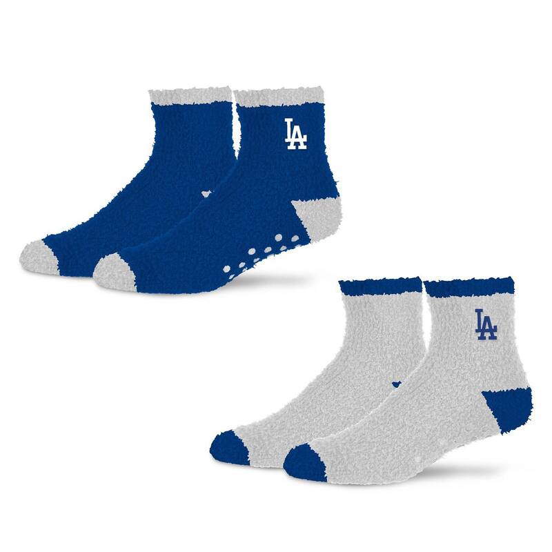 スターター レディース アンダーウェア 靴下 Women'sStarteroyal/White Los Angeles Dodgers Home and Away Cozy Socks 2 Pack Lad Blue ブルー(4)