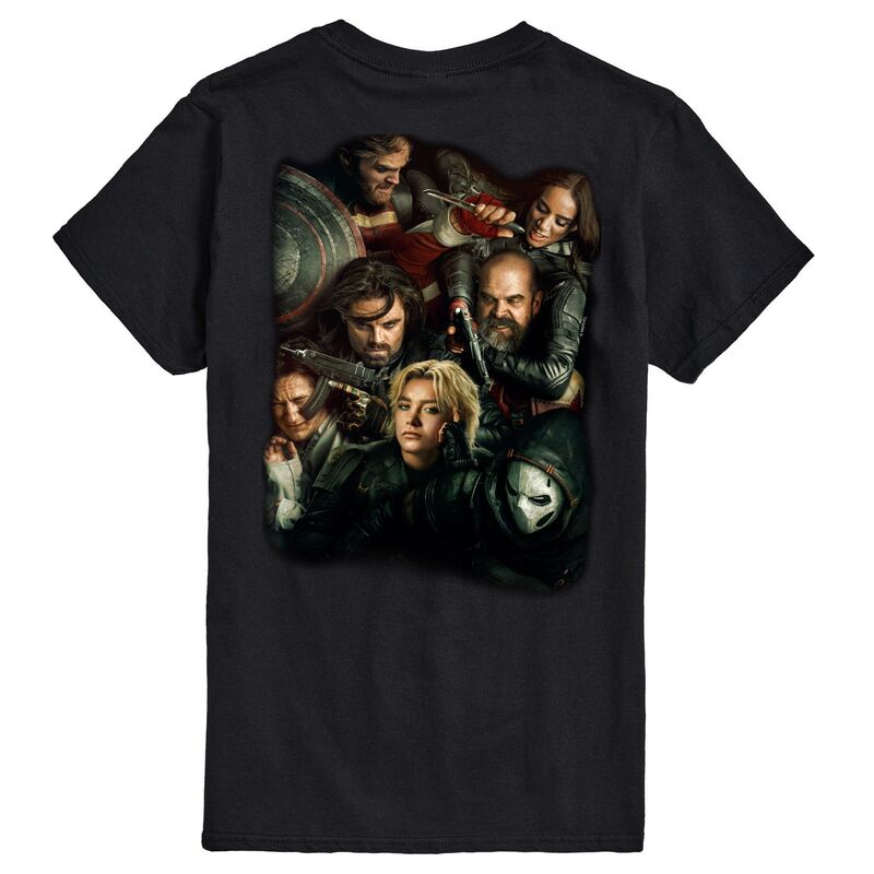 アニメキャラクター メンズ トップス Tシャツ トール グラフィック Licensed Character Big & Tall Marvel Thunderbolts Graphic Tee Black ブラック