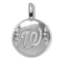 【送料無料】 アンブランデッド レディース ブレスレット・バングル・アンクレット アクセサリー Women's Alex Woo Washington Nationals Sterling Silver Disc Charm Nat Multi(4)