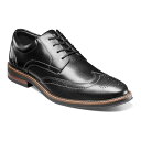 【送料無料】 ノンブッシュ メンズ オックスフォード シューズ Nunn BushR Westfield Men's Wingtip Oxford Dress Shoes Black(4)