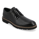 【送料無料】 バンス メンズ オックスフォード シューズ Vance Co. Martin Men's Tru Comfort Foam Derby Shoes...
