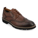 【送料無料】 バンス メンズ スリッポン・ローファー シューズ Vance Co. Campbell Tru Comfort Foam Men's Wingti...