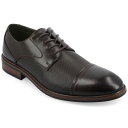 【送料無料】 バンス メンズ オックスフォード シューズ Vance Co. Chandler Men's Tru Comfort Foam Dress Sho...