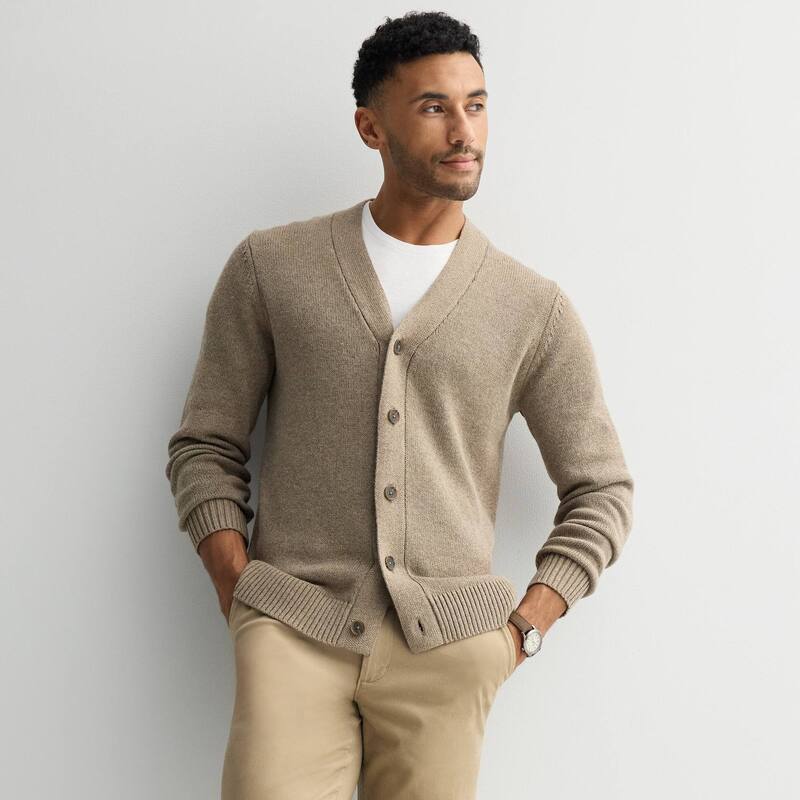 ソノマ メンズ アウター ニット・セーター カーディガン Men'sonoma Goods For Life Class Cardigan Sw..