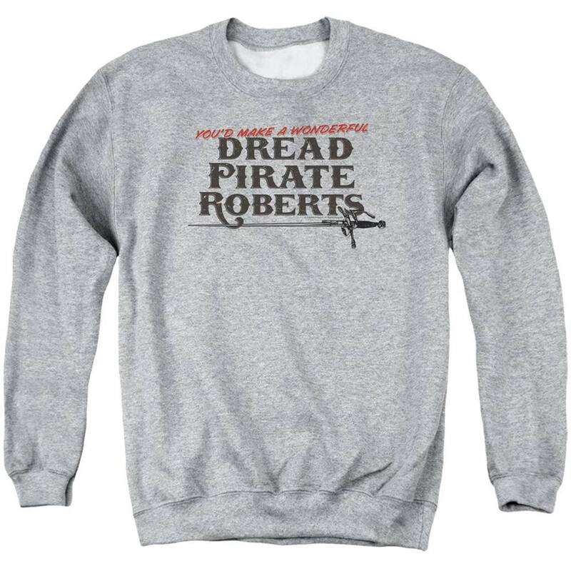 アニメキャラクター メンズ アウター ニット・セーター クルーネック スウェット シャツ Licensed Character Princess Bride Wonderful Dreadult Crewneck Sweatshirt Athletic Heather ヘザー