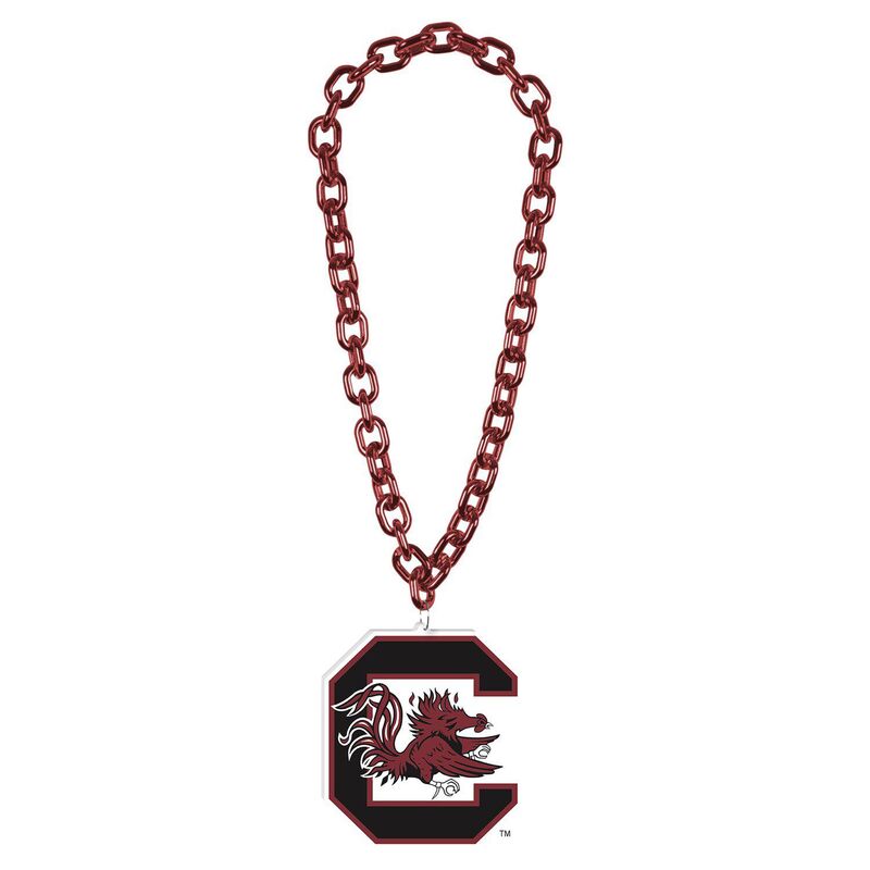 ウィンクラフト レディース アクセサリー ネックレス・チョーカー・ペンダントトップ レース ロゴ WinCraft South Carolina Gamecocks Big Chain Logo Necklace Scr Multi マルチカラー