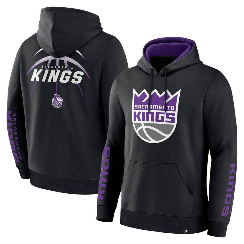 ファナティクス メンズ トップス Tシャツ パーカー Men's Fanatics Black Sacramento Kings Legacy Guard Pullover Hoodie Kng Black ブラック