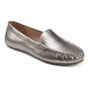 【送料無料】 エアロソールズ レディース スリッポン・ローファー シューズ Aerosoles Over Drive Women's Flats Gunmetal Combo