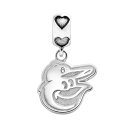 【送料無料】 ロゴアート レディース ブレスレット・バングル・アンクレット アクセサリー LogoArt Baltimore Orioles Sterling ...