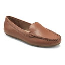 【送料無料】 エアロソールズ レディース スリッポン・ローファー シューズ Aerosoles Over Drive Women's Flats Tan