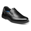 【送料無料】 ノンブッシュ メンズ スリッポン・ローファー シューズ Nunn BushR Wade Men's Work Loafers Black