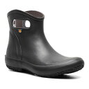 【送料無料】 ボグス レディース ブーツ・レインブーツ シューズ Bogs Patch Women's Ankle Boots Black