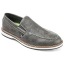 【送料無料】 バンス メンズ スリッポン・ローファー シューズ Vance Co. Harrison Men's Slip-On Casual Loafers ...