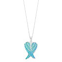 【送料無料】 アンブランデッド レディース ネックレス・チョーカー・ペンダントトップ アクセサリー Sterling Silver Lab-Created Bl...
