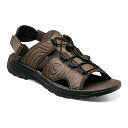 【送料無料】 ノンブッシュ メンズ サンダル シューズ Nunn BushR Huck Bungee Men's Slide Sandals Brown