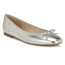 【送料無料】 ナインウェスト レディース サンダル シューズ Nine West Tootsy Women's Dress Flats Silver(4)