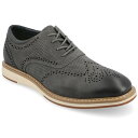 【送料無料】 バンス メンズ オックスフォード シューズ Vance Co. Patrick Men's Tru Comfort Foam Hybrid Oxf...
