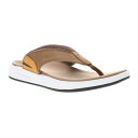 【送料無料】 プロペット メンズ サンダル シューズ Propet Easton Men's Thong Sandals Tan(4)