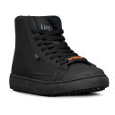 【送料無料】 ラグズ レディース スニーカー シューズ Lugz Drop Hi Women's Leather Slip-Resistant Sneakers Black