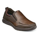 【送料無料】 ノンブッシュ メンズ スリッポン・ローファー シューズ Nunn BushR Conway Men's Loafers Dark Brown
