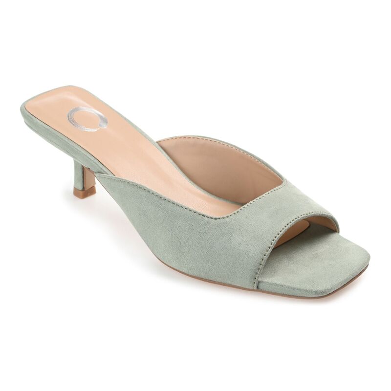 ジュルネ コレクション レディース シューズ パンプス サンダル Journee Collection Larna Women's Kitten Sandalsage セージ