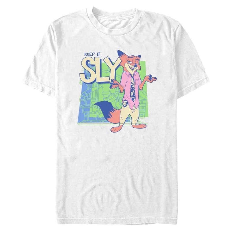 ディズニー メンズ トップス Tシャツ グラフィック Men's Disney's Zootopia 2 Nic...