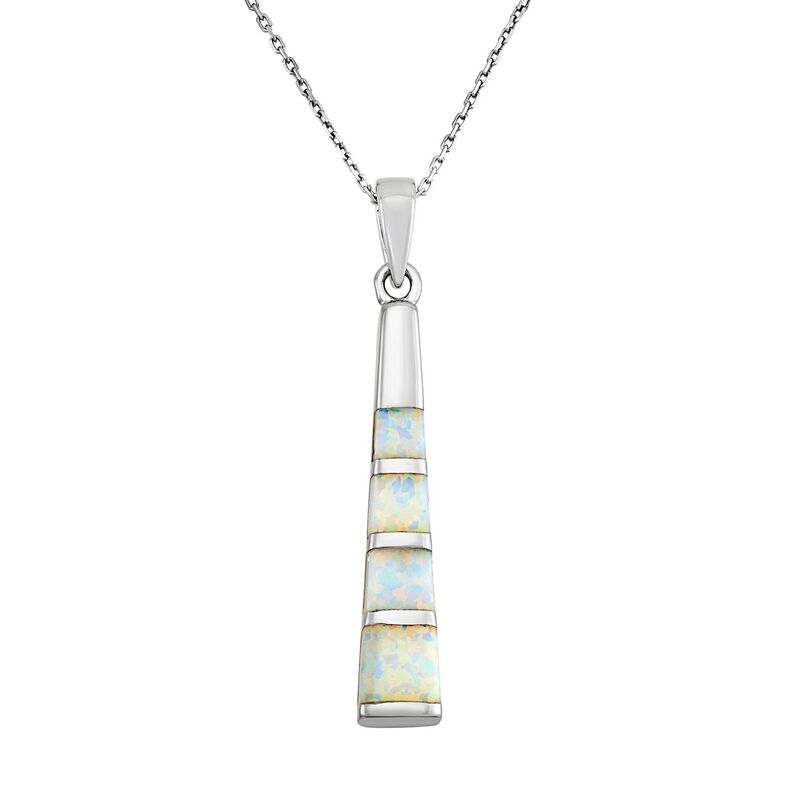 ̵ ֥ǥå ǥ ͥå쥹硼ڥȥȥå ꡼ Lab-Created Opal Ste...