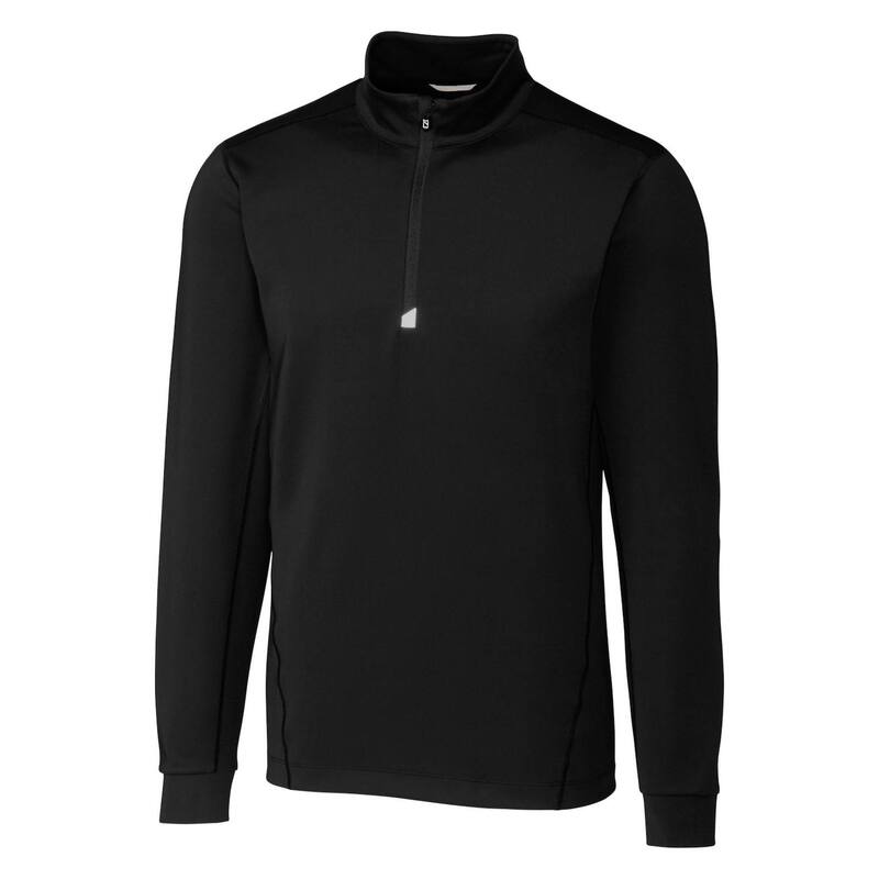 カッターアンドバック メンズ アウター ジャケット・ブルゾン ハーフジップ Cutter & Buck Traverse Stretch Quarter Zip Mens Pullover Black ブラック