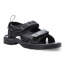 【送料無料】 プロペット メンズ サンダル シューズ Propet Surfwalker Men's Sandals Black(4)