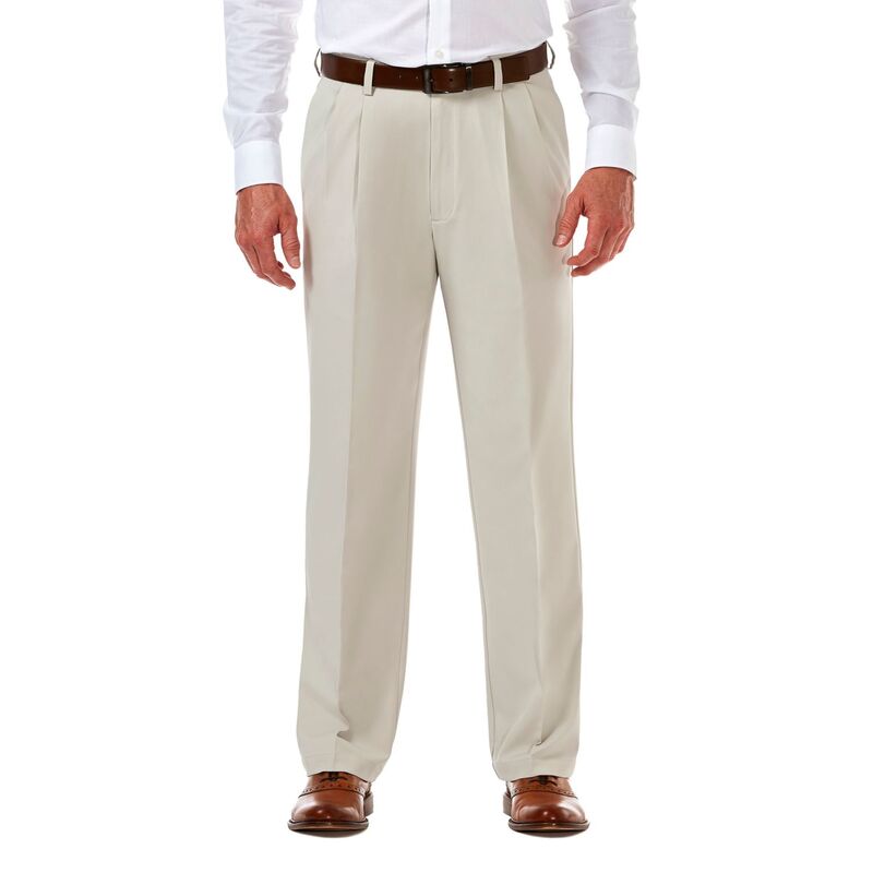 ハガー メンズ ボトムス カジュアルパンツ プリーツ Men's Haggar Cool 18 PRO Classic-Fit Wrinkle-Free Pleated Expandable Waist Pantstring