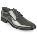 【送料無料】 バンス メンズ オックスフォード シューズ Vance Co. Cole Men's Oxford Dress Shoes Gray