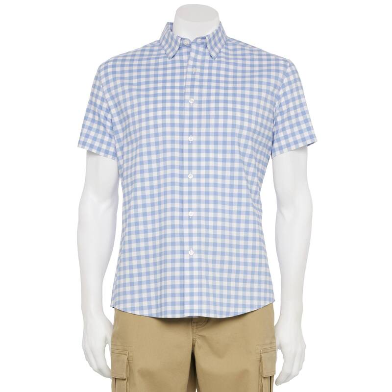 ソノマ メンズ トップス Tシャツ Men's Adaptive Sonoma Goods For Lifeasy Dressing Short Sleeve Per..