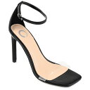 【送料無料】 ジュルネ コレクション レディース パンプス シューズ Journee Collection Lorelei Women's Tru Comfort Foam High Heel Dress Sandals Black(4)
