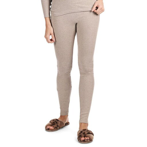 【送料無料】 メモイ レディース カジュアルパンツ ボトムス Women's Organic Cotton Classic Ribbed Leggings Beige Heather 【送料無料】 メモイ レディース カジュアルパンツ ボトムス Women's Organic Cotton Classic Ribbed Leggings Beige Heather