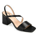 【送料無料】 ジュルネ コレクション レディース パンプス シューズ Journee Collection Lirryc Women's Dress Sandals Black(4)