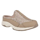 【送料無料】 イージースピリット レディース スニーカー シューズ Easy Spirit Traveltime Women's Fashion Mules Taupe Leopard(4)
