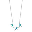 【送料無料】 アンブランデッド レディース ネックレス・チョーカー・ペンダントトップ アクセサリー Sterling Silver Lab-Created Bl...