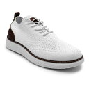 【送料無料】 アカデミクス メンズ オックスフォード シューズ Akademiks Men's Wingtip Knit Oxford Shoes White