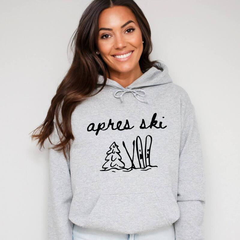 Simply Sage Market レディース トップス Tシャツ パーカー グラフィック Simply Sage Market Aprski Cursive Icons - Women's Graphic Hoodie Graphite グラファイト