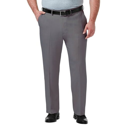 【送料無料】 ハガー メンズ カジュアルパンツ ボトムス Big & Tall HaggarR Premium Comfort Expandable-Waist Classic-Fit Stretch Flat-Front Dress Pants Medium Gray 【送料無料】 ハガー メンズ カジュアルパンツ ボトムス Big & Tall HaggarR Premium Comfort Expandable-Waist Classic-Fit Stretch Flat-Front Dress Pants Medium Gray