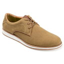 【送料無料】 バンス メンズ オックスフォード シューズ Vance Co. Blaine Men's Casual Dress Shoes Tan